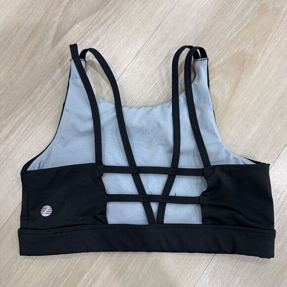 Zella Girl Sports Bra, Black, Size L (10/12) - Picture 2 of 3